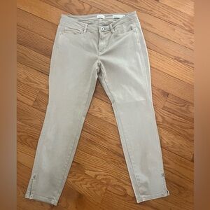 J. Jill Women's Tan Jeans Authentic Fit 6p
